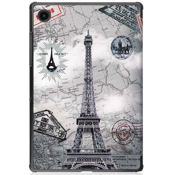 imoshion Coque tablette Design Trifold Samsung Galaxy Tab A8 - Paris