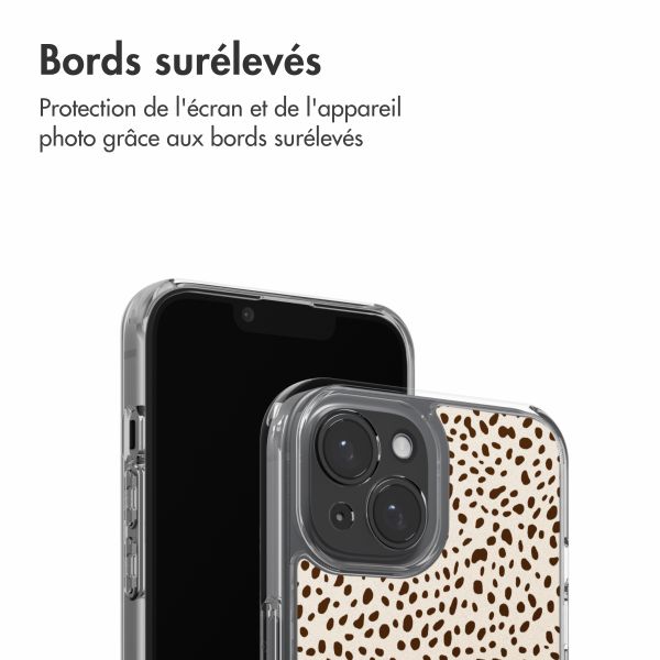 imoshion Coque Design Apple iPhone 15 - Desert Dots