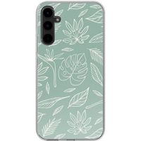 imoshion Coque Design Samsung Galaxy A34 (5G) - Leaves Line-Art