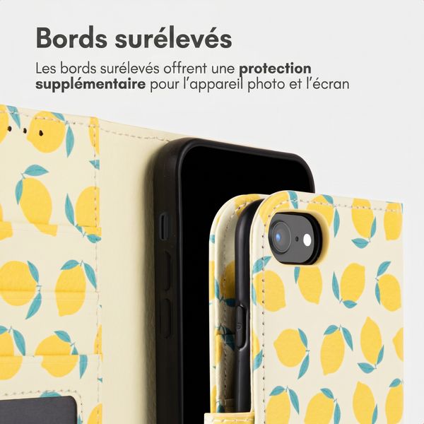 imoshion Étui de télephone portefeuille Design Apple iPhone 17e / 16e - Citrus Dream