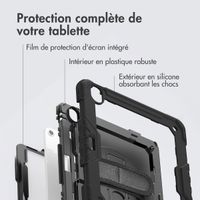 Accezz Coque arrière robuste avec bandoulière iPad Air 13 pouces (2025) M3 / (2024) M2 - Noir