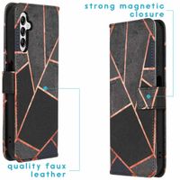 imoshion Coque silicone design Samsung Galaxy A14 (5G) - Black Graphic