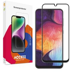 Accezz Protection d'écran en verre trempé Full Cover Samsung Galaxy A50 / A30s / M31