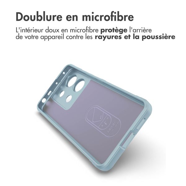 imoshion Coque arrière EasyGrip Xiaomi Redmi Note 13 Pro (5G) - Bleu clair