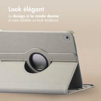 imoshion Coque tablette rotatif à 360° Apple iPad 6 (2018) 9.7 pouces / iPad 5 (2017) 9.7 pouces - Gris