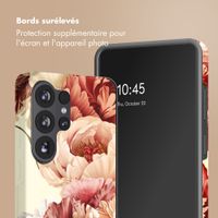 Selencia Coque arrière Vivid Samsung Galaxy S26 Ultra - Vintage Peony