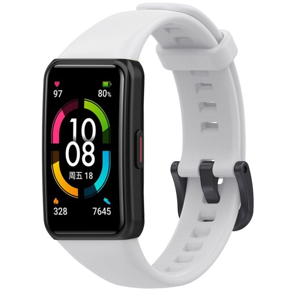 imoshion Bracelet en silicone Huawei Band 6 / Honor Band 6 - Blanc