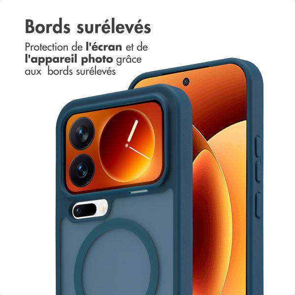 imoshion Coque Color Guard avec MagSafe Xiaomi 17 Pro Max - Bleu foncé