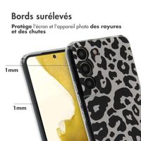 imoshion Coque Design Samsung Galaxy S22 - Leopard Transparent