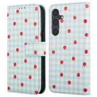 imoshion Étui de télephone portefeuille Design Samsung Galaxy S25 FE - Cherry Check
