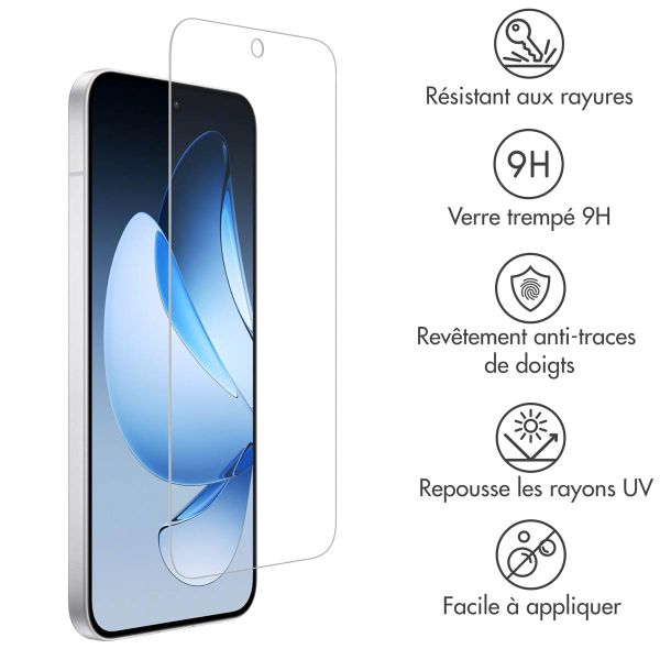 Accezz Protection d'écran en verre trempé Oppo Reno 13