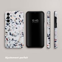 Selencia Coque arrière Vivid Tough Samsung Galaxy A15 (5G/4G) - Chic Terazzo