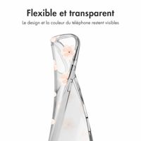 imoshion Coque Design Apple iPhone 16 - Floral Peach