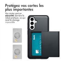 imoshion Coque arrière avec porte-cartes Samsung Galaxy A36 / A56 - Noir