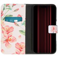 imoshion Design Softcase Bookcase iPhone 15 - Blossom Watercolor