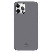 Valenta Coque en cuir Luxe iPhone 12 Pro Max - Gris