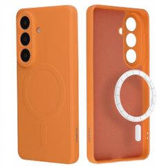 imoshion Coque Couleur avec MagSafe Samsung Galaxy S26 Plus - Orange