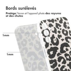imoshion Coque Design Samsung Galaxy A25 (5G) - Leopard Transparent
