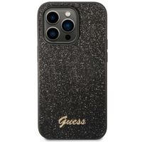 Guess Coque Glitter Flakes Apple iPhone 14 Pro - Noir