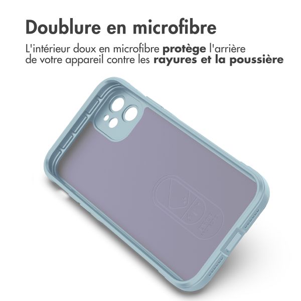 imoshion Coque arrière EasyGrip iPhone 11 - Bleu clair