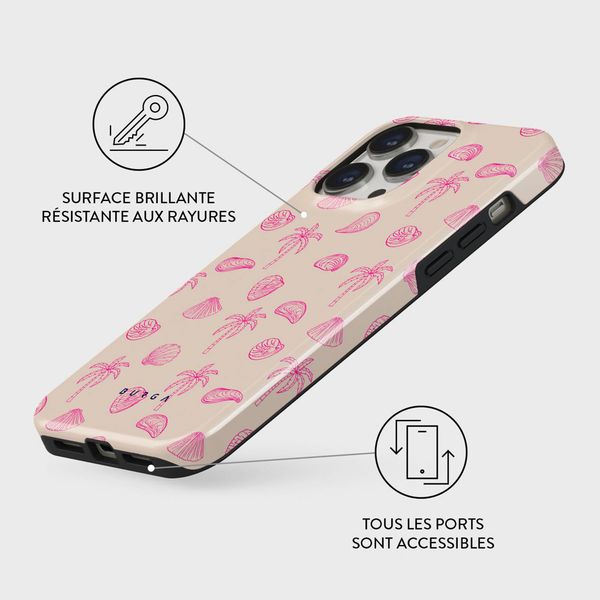 Burga Coque arrière Tough iPhone 14 Pro - Beach Please