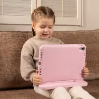 imoshion Coque kidsproof avec poignée Samsung Galaxy Tab A11 / A9 8.7 pouces - Rose clair