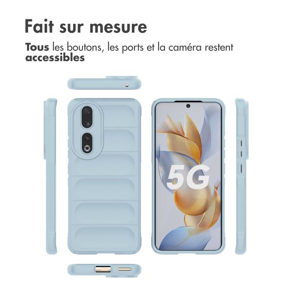 imoshion Coque arrière EasyGrip Honor 90 - Bleu clair