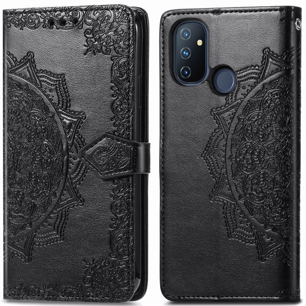 imoshion Etui de téléphone portefeuille Mandala OnePlus Nord N100