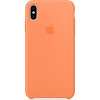 Apple Coque en silicone Apple iPhone Xs Max - Papaya