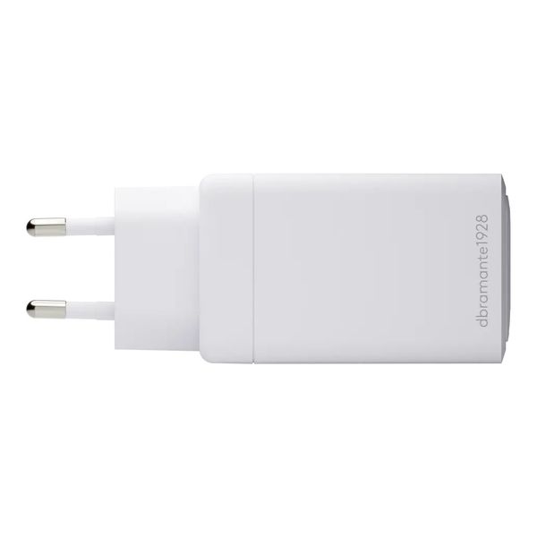dbramante1928 Chargeur Re-charge 2x USB-C 65 W et USB-A 18 W - Blanc