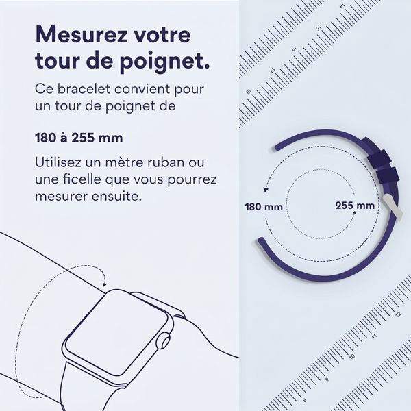 imoshion Bracelet magnétique milanais Fitbit Versa 3 - Taille M - Doré