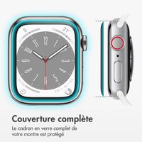 Accezz Protecteur d'écran avec applicateur pour Apple Watch Series 4-6 / SE - 40 mm