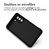 imoshion Coque arrière EasyGrip Samsung Galaxy S21 FE - Noir