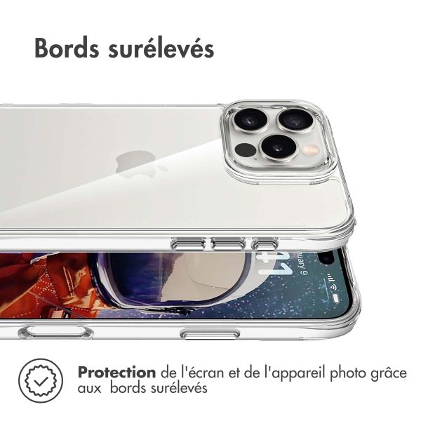 imoshion Coque Rugged Air Apple iPhone 16 Pro Max - Transparent