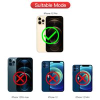 Redpepper Coque imperméable Dot Plus Apple iPhone 12 Pro - Noir