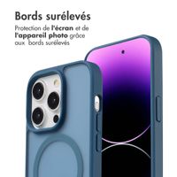 imoshion Coque Color Guard avec MagSafe iPhone 14 Pro - Bleu foncé