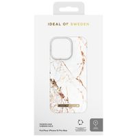 iDeal of Sweden Coque Fashion MagSafe iPhone 15 Pro Max - Carrara Gold