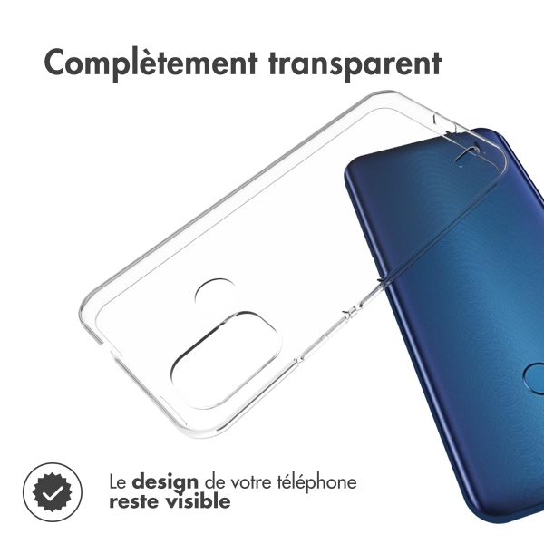 Accezz Coque Clear Nokia G11 Plus - Transparent