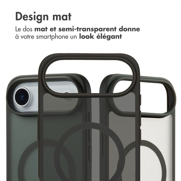 imoshion Coque Color Guard avec MagSafe Apple iPhone Air - Noir