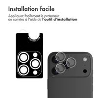 imoshion Protection d'objectif d'appareil photo (pack de 2) Apple iPhone 17 Pro / 17 Pro Max - Transparent