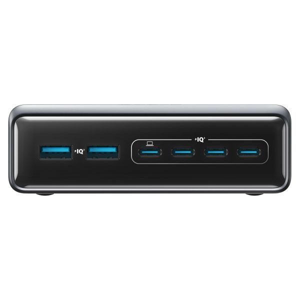 Anker Chargeur Prime 200 watts GaN | Station d'accueil avec 6 ports