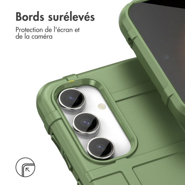 imoshion Coque Arrière Rugged Shield Samsung Galaxy S23 FE - Vert foncé