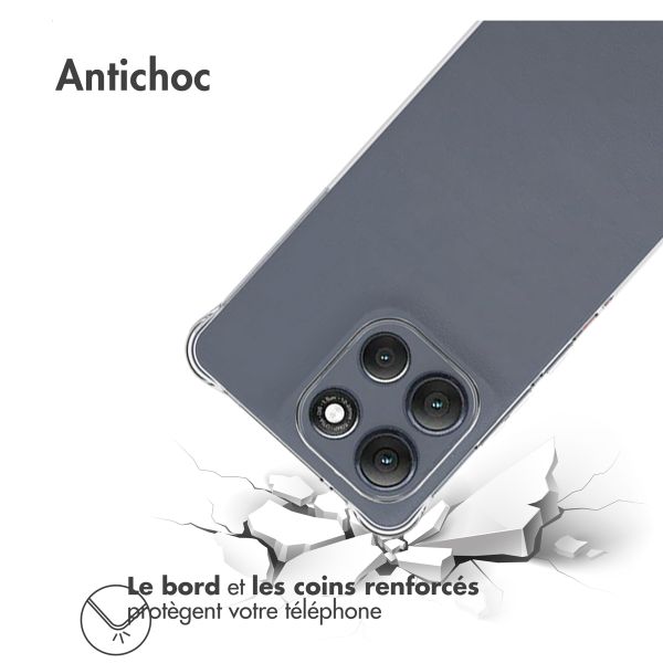 imoshion Shockproof Case Motorola Moto G86 Power - Transparent
