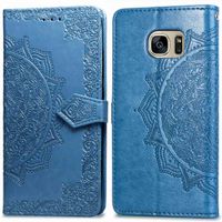 imoshion Etui de télephone Mandala Samsung Galaxy S7 - Turquoise