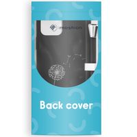 imoshion Coque design en silicone avec cordon Apple iPhone 15 - Dandelion Black