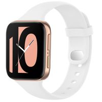 imoshion Bracelet sport en silicone Oppo Watch 46 mm - Blanc