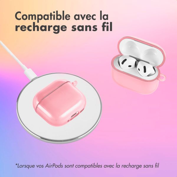 imoshion Coque Néon Apple AirPods 4 - Rose
