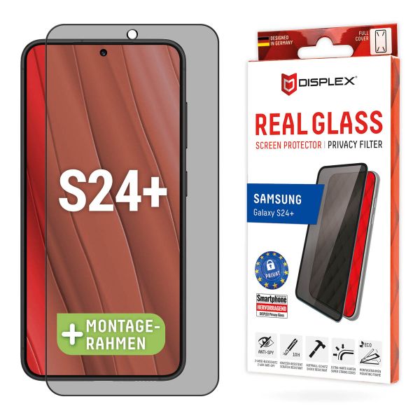 Displex Protection d'écran en verre trempé Privacy Samsung Galaxy S24 Plus