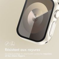 imoshion Coque rigide à couverture complète Apple Watch 1 / 2 / 3 - 38 mm - Lumière stellaire