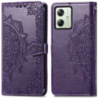 imoshion Etui de télephone Mandala Motorola Moto G54 - Violet